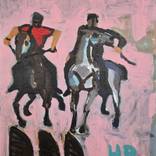 Horse Race in Khevsureti by Hans Heiner Buhr