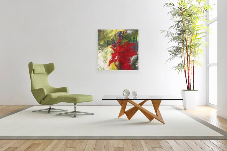 Original Pop Art Abstract Painting by Cherie Daly