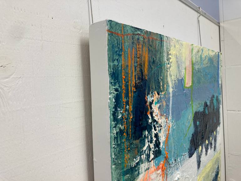 Original Street Art Abstract Painting by Cherie Daly