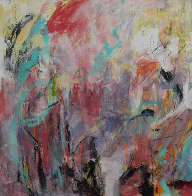 Original Abstract Expressionism Abstract Paintings by Cherie Daly