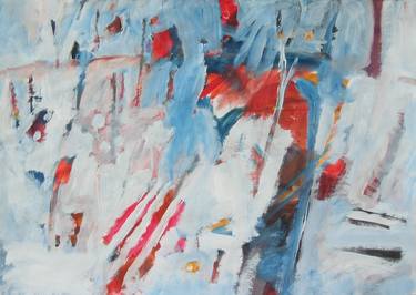 Original Abstract Landscape Paintings by Violetta Vollrath