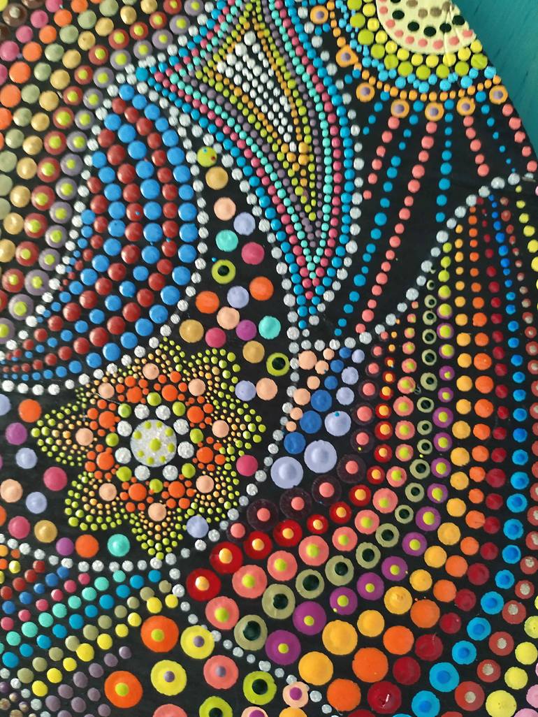 790 Dot Paintings ideas  dot painting, dots art, mandala painting