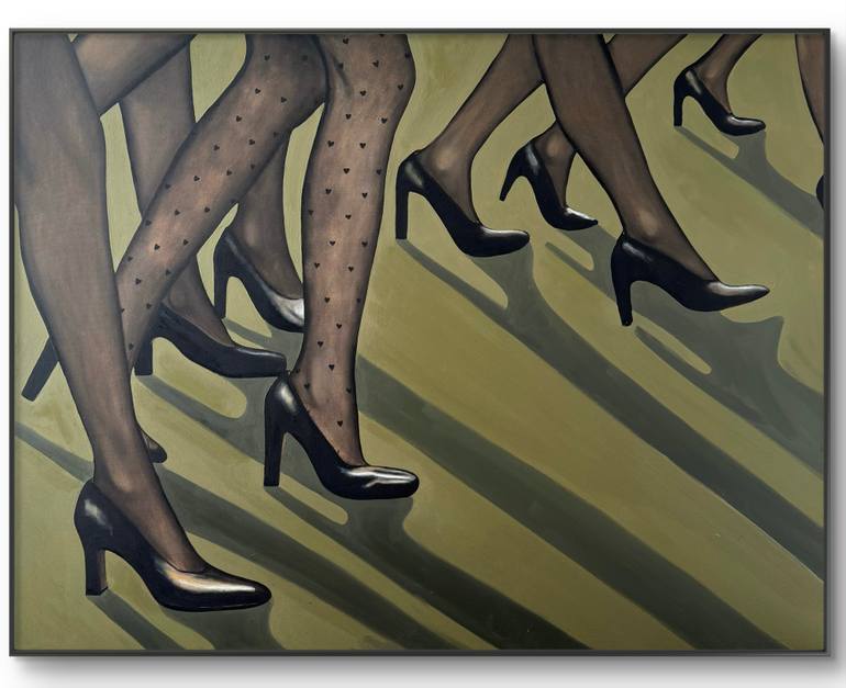 High Heels paintings | Saatchi Art