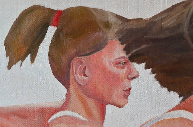 Original Conceptual People Painting by Anastasia Korsakova