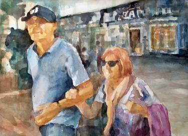 Print of Figurative People Paintings by Norbert Szabo