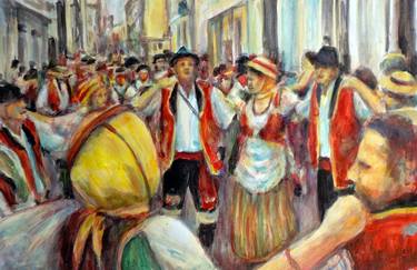 Print of Fine Art Performing Arts Paintings by Norbert Szabo