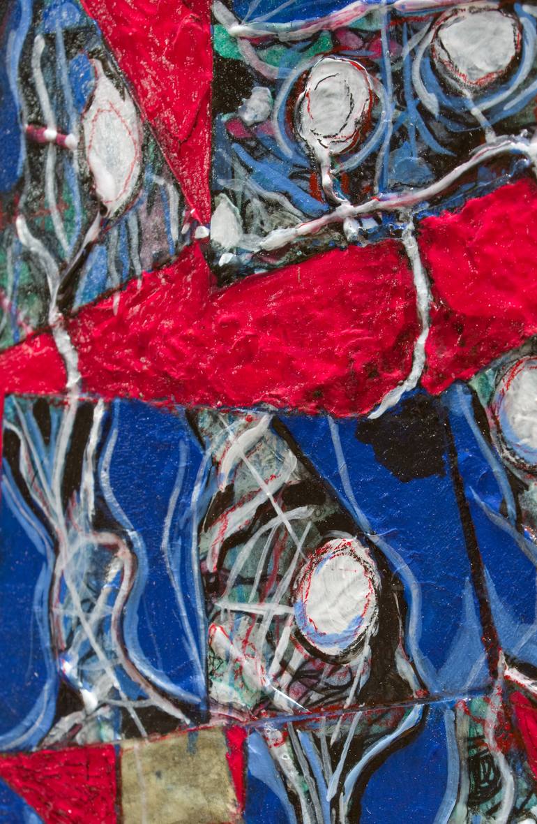 Original Abstract Expressionism Abstract Painting by Stefano Giaretta