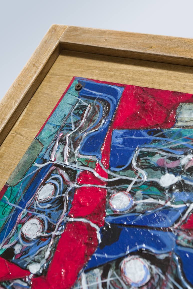 Original Abstract Expressionism Abstract Painting by Stefano Giaretta