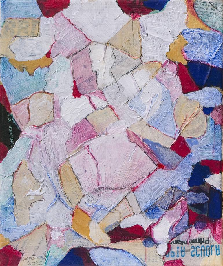 Original Abstract Expressionism Abstract Painting by Stefano Giaretta