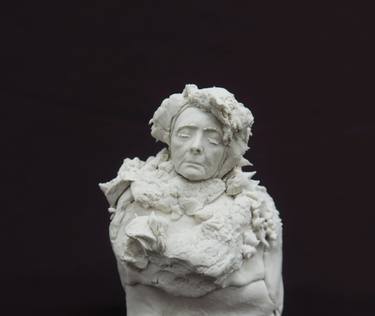 Original Figurative Portrait Sculpture by Maryon Bouchard