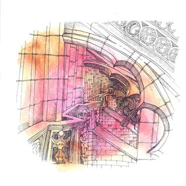 Print of Figurative Architecture Drawings by Francesca Babolin