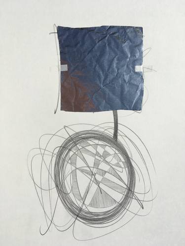 Original Abstract Expressionism Abstract Drawings by Gert Martens