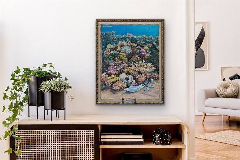 Original Expressionism Other Painting by Olga Belka Underwater Artist