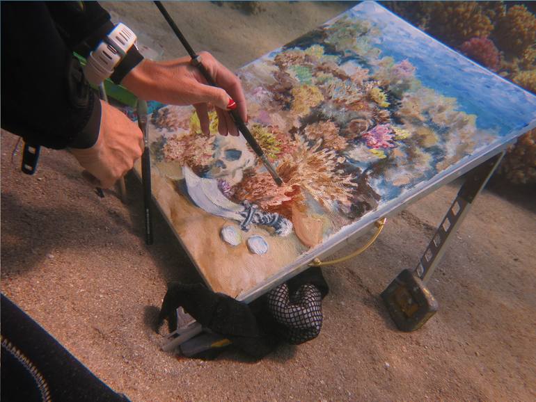 Original Expressionism Other Painting by Olga Belka Underwater Artist