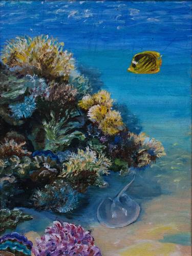 Print of Figurative Animal Paintings by Olga Belka UNDERWATER Artist