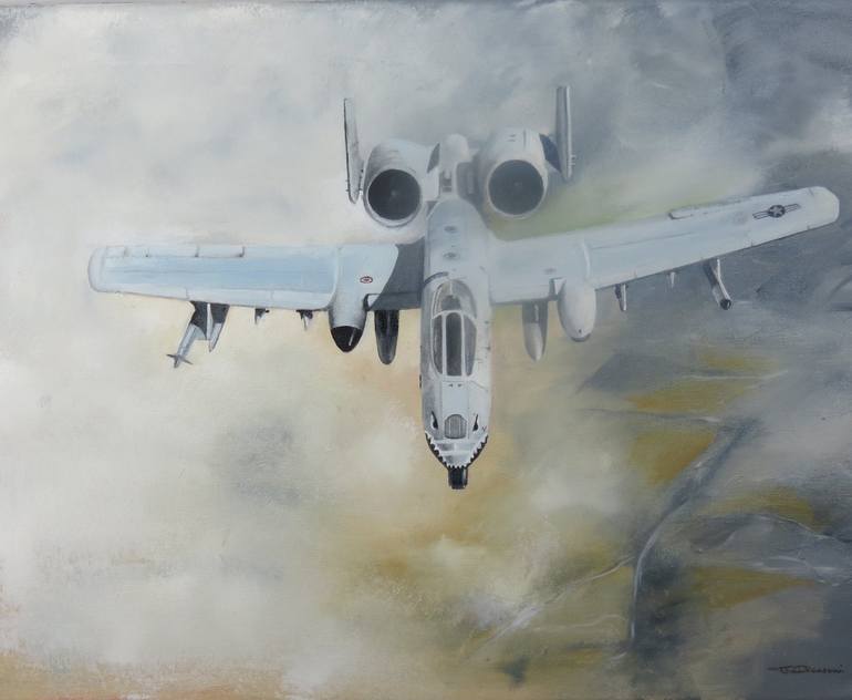 A 10 Warthog Painting by Daniel Bassani Saatchi Art