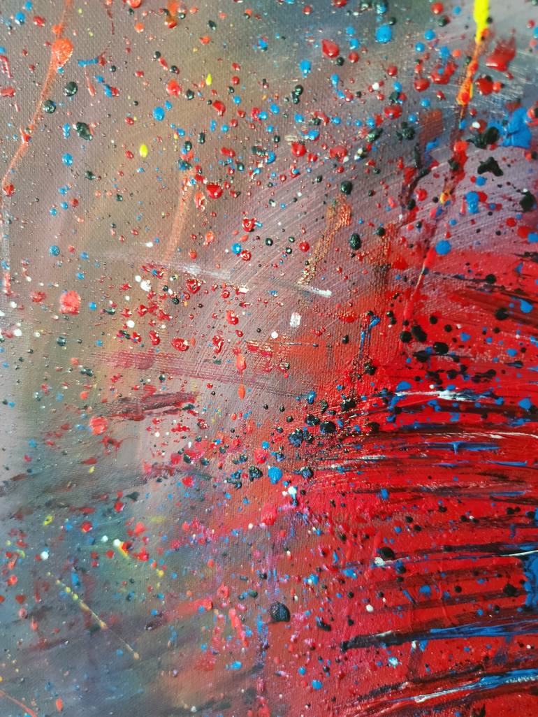 Original Abstract Women Painting by Aleksi Kazubski