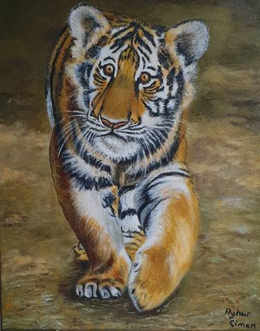 Original Animal Paintings by Aynur Cimen