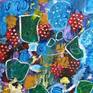 My new paint in acrylic is ready to hang.
I worked in pandemic but I really enjoyed it.
It is colourful, lively.