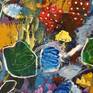 My new paint in acrylic is ready to hang.
I worked in pandemic but I really enjoyed it.
It is colourful, lively.