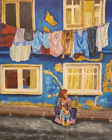 Original Documentary Still Life Paintings by Aynur Cimen