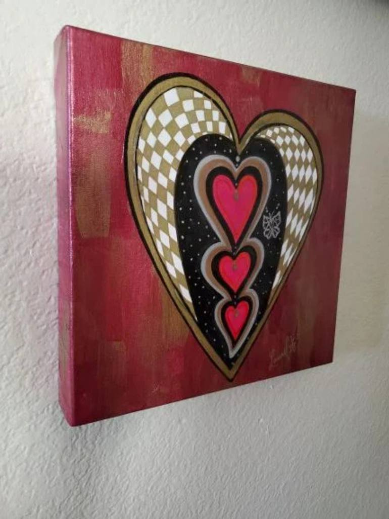 Original Love Painting by Laurel Rosenberg