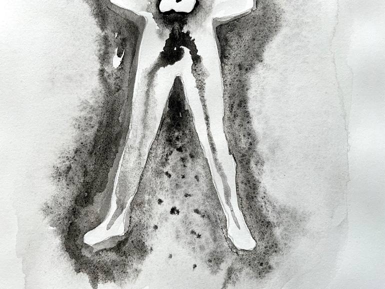 Original Conceptual Body Painting by Tiziana Contino