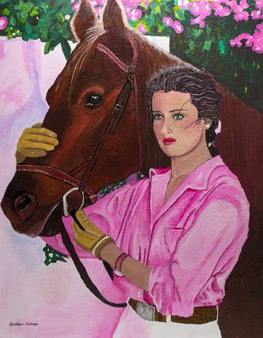 Original Illustration Horse Paintings by Christian Baloga