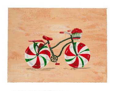 Original Bicycle Paintings by Christian Baloga