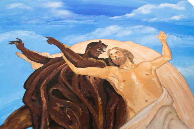 Original Conceptual Classical mythology Painting by Christian Baloga