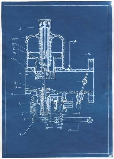 Original Automobile Drawing by Miles Jackson