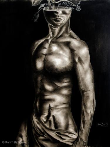 Print of Body Drawings by Karim Emad