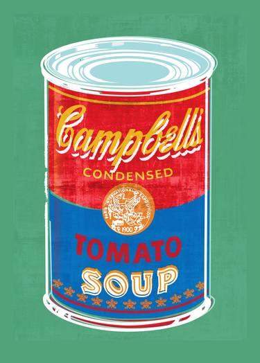 CAMPBELL´S SOUP TURQUOISE | DIGITAL VERSION thumb