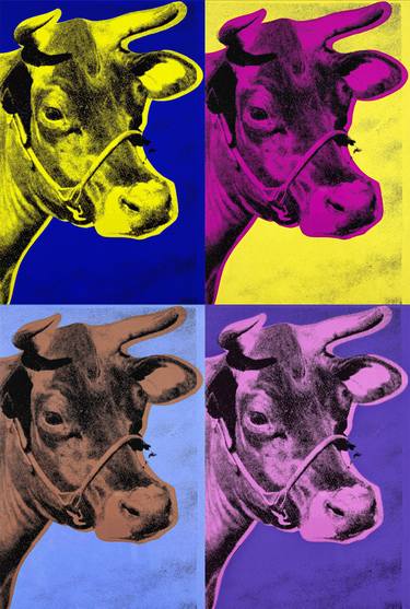 Print of Pop Art Animal Digital by POP ART WORLD