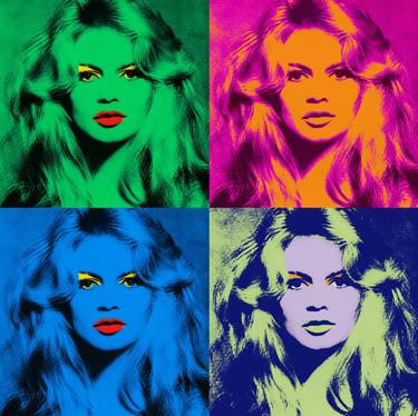 Print of Pop Art Pop Culture/Celebrity Digital by POP ART WORLD