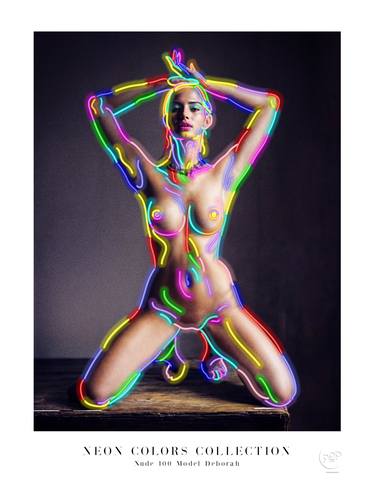 Print of Pop Art Nude Digital by POP ART WORLD