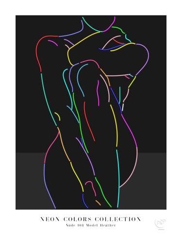 Original Nude Digital by POP ART WORLD