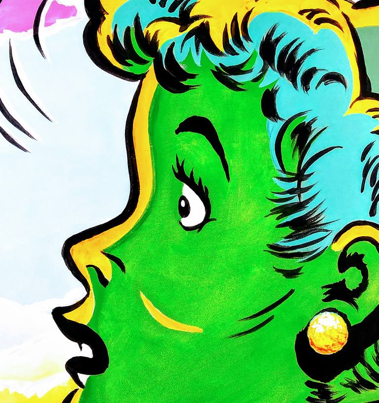 Original Illustration Comics Painting by Pop Art World