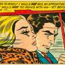 Lichtenstein's "In the car" is based on an illustration by cartoonist Tony Abruzzo for the September 1961 romance comic series, Girls' Romances # 78, and published by Signal Publishing Corp.