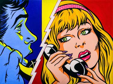 Print of Fine Art Pop Culture/Celebrity Paintings by POP ART WORLD