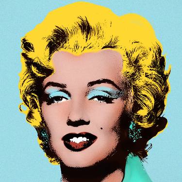 Print of Celebrity Mixed Media by POP ART WORLD