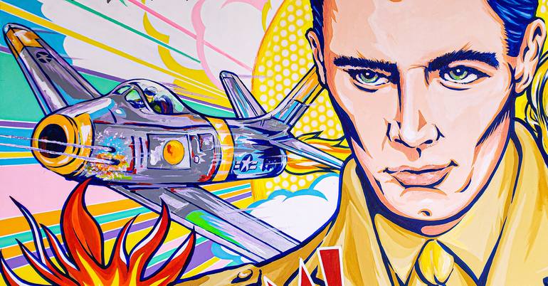 Original Figurative Love Painting by Pop Art World