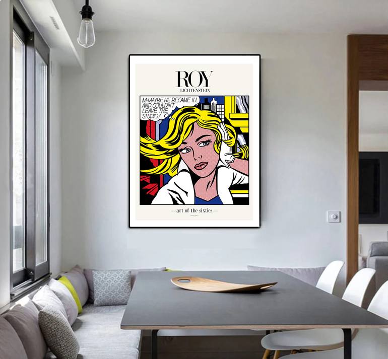 Original Minimalism Pop Culture/Celebrity Mixed Media by Pop Art World