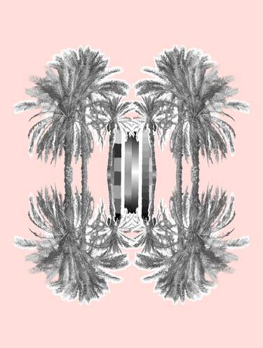 Pink Palm Tree Signal - Limited Edition of 10 thumb