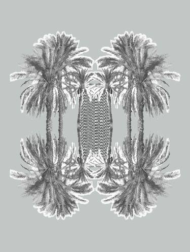 Grey Palm Tree Signal - Limited Edition of 10 thumb