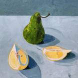 Conference Pear & Lemon Wedges by Dominika Keller