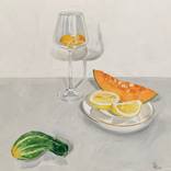 Cocktails With Cantaloupe & Cucumber by Dominika Keller