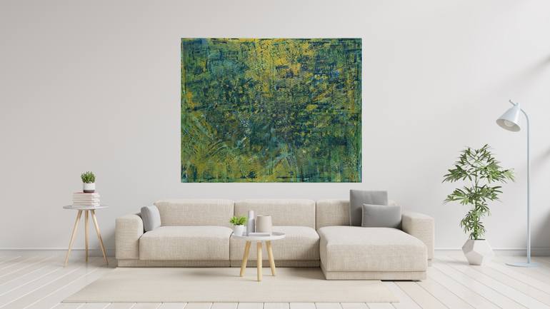 Original Abstract Expressionism Abstract Painting by Martyna Orzechowska