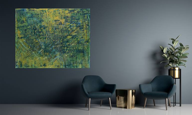 Original Abstract Expressionism Abstract Painting by Martyna Orzechowska