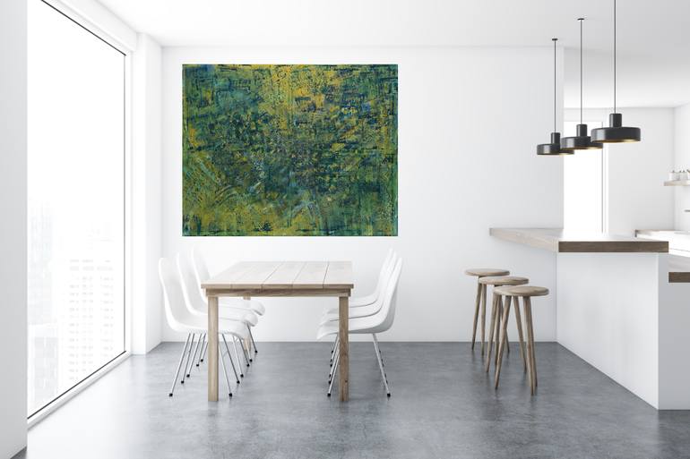 Original Abstract Expressionism Abstract Painting by Martyna Orzechowska